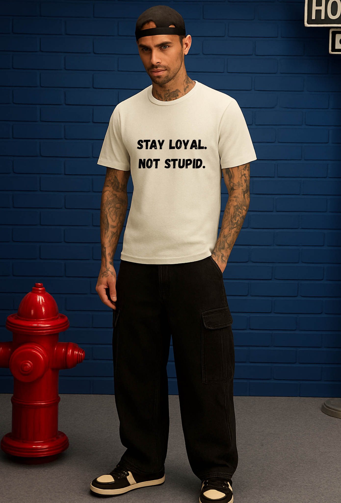 STAY LOYAL NOT STUPID - CLOVE NEW YORK HEARTBREAK LIMITED EDITION TSHIRT
