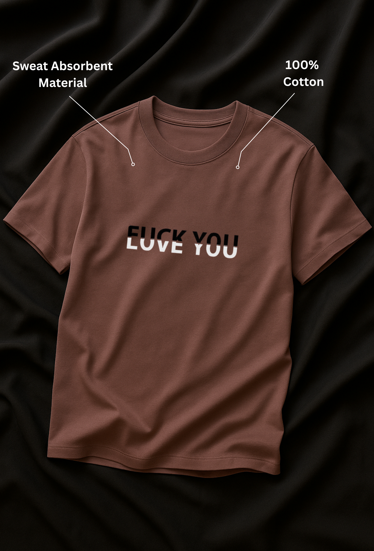Love You F**k You - CLOVE NEW YORK HEARTBREAK LIMITED EDITION TSHIRT