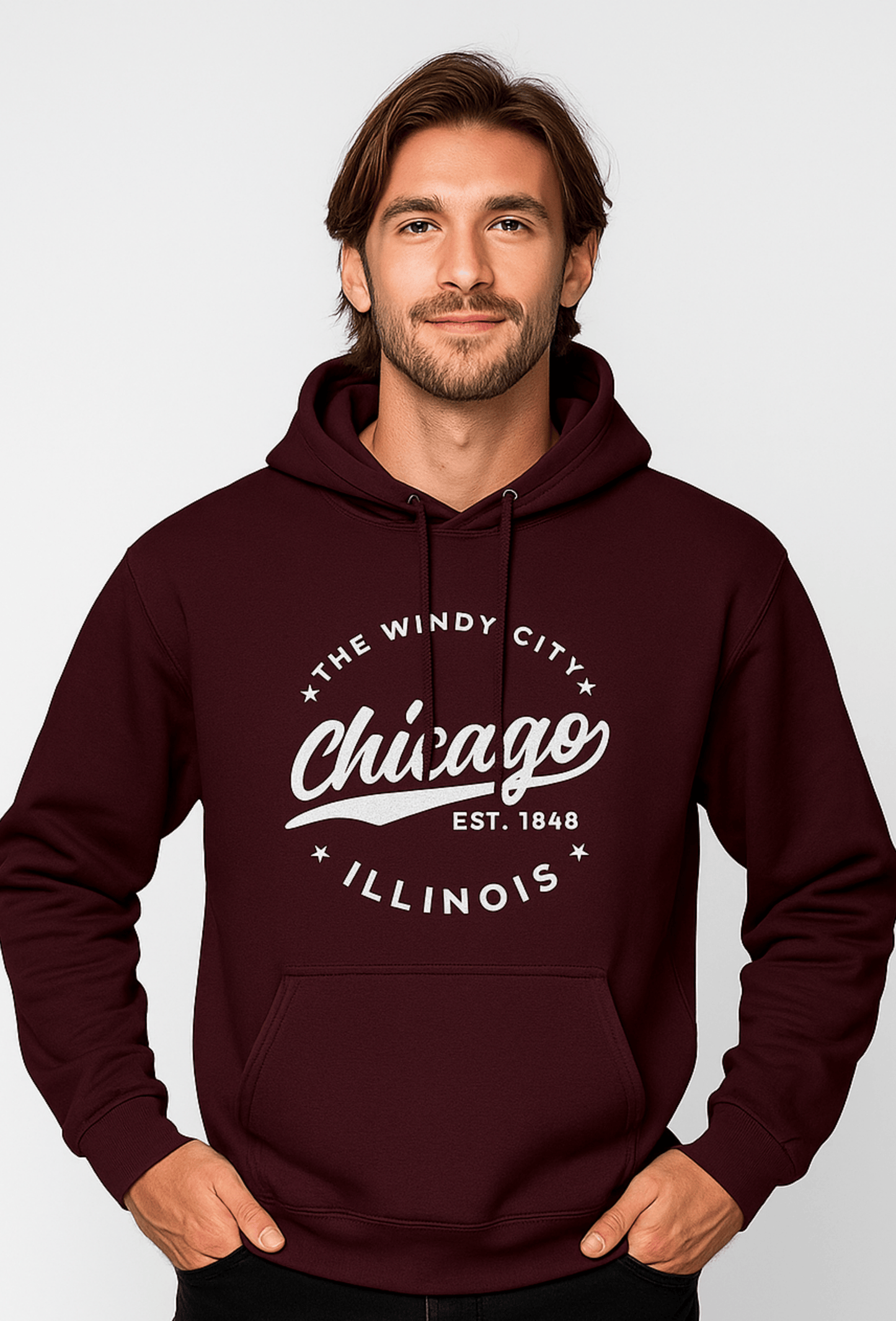 CHICAGO _ FLEECED HOODIE