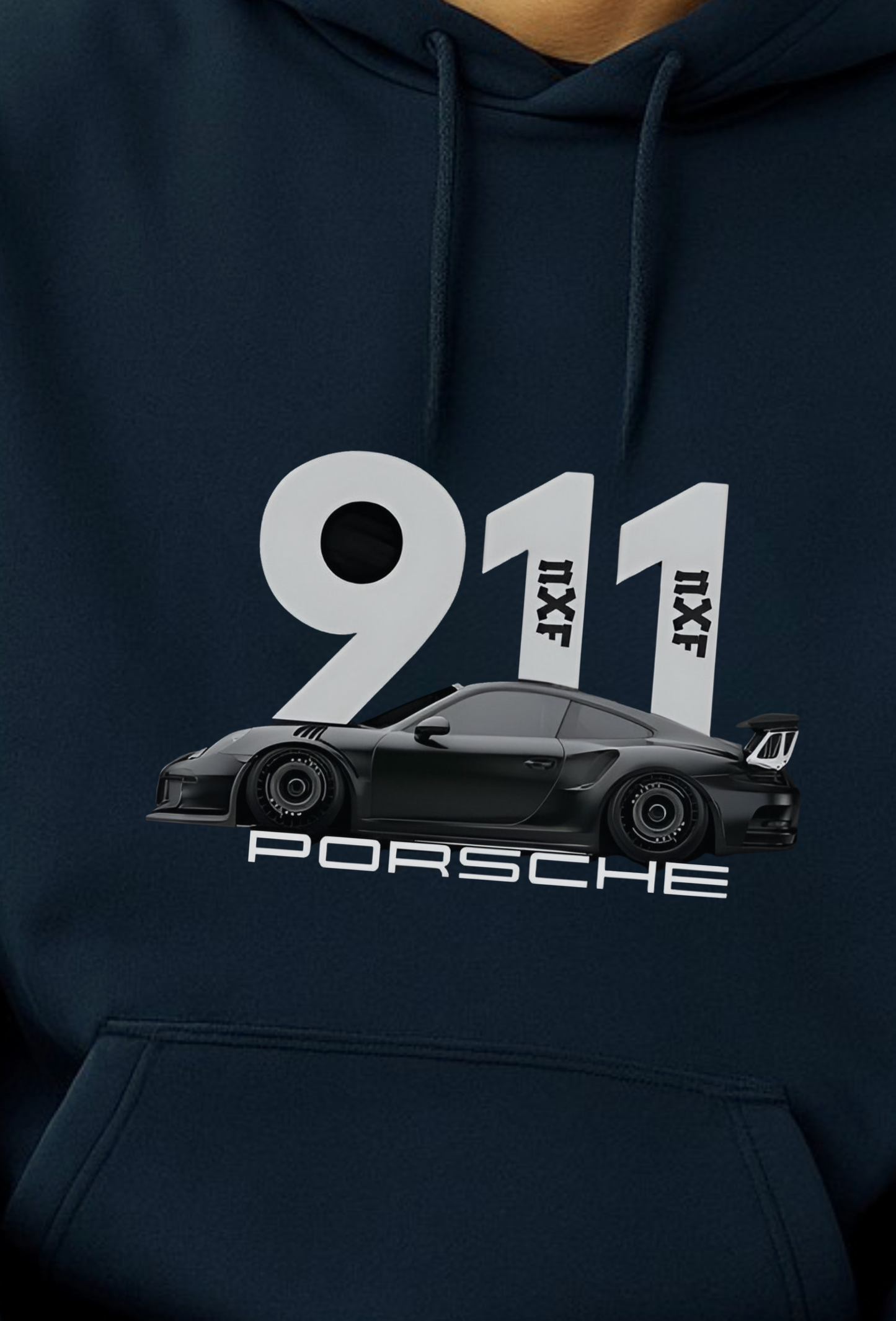 PORSCHE 911 - FLEECED HOODIE