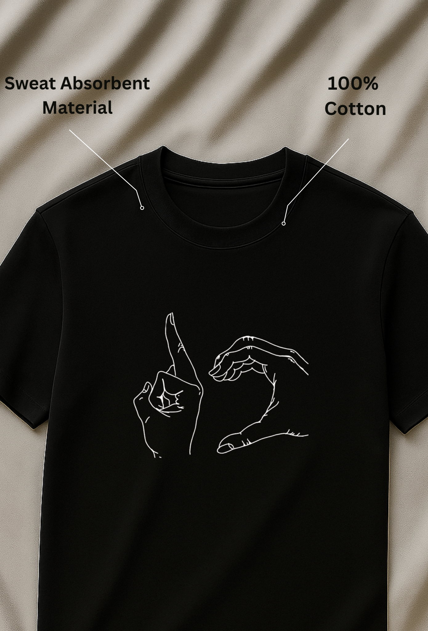 NEVER AGAIN - CLOVE NEW YORK LIMITED HEARTBREAK EDITION TSHIRT