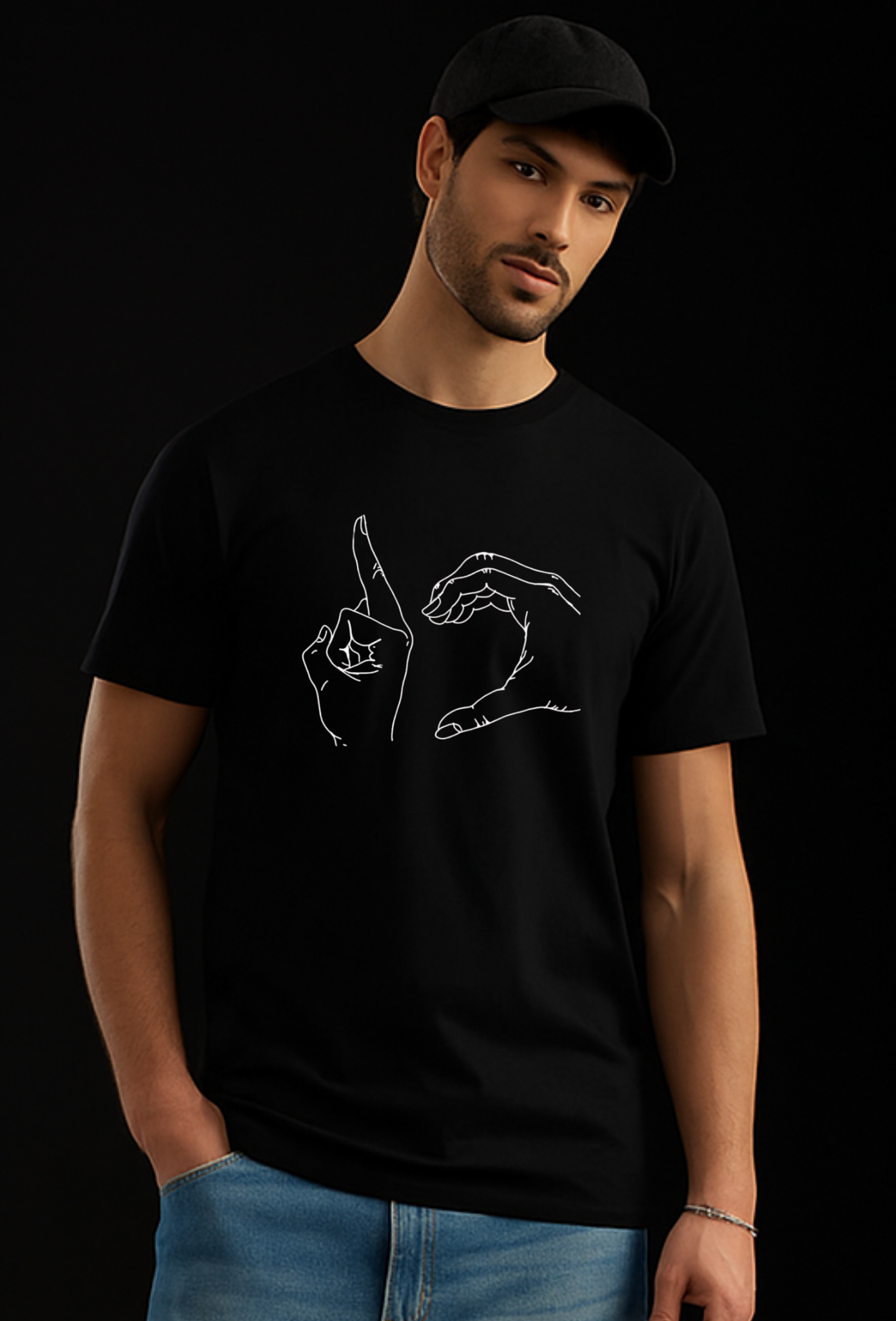 NEVER AGAIN - CLOVE NEW YORK LIMITED HEARTBREAK EDITION TSHIRT