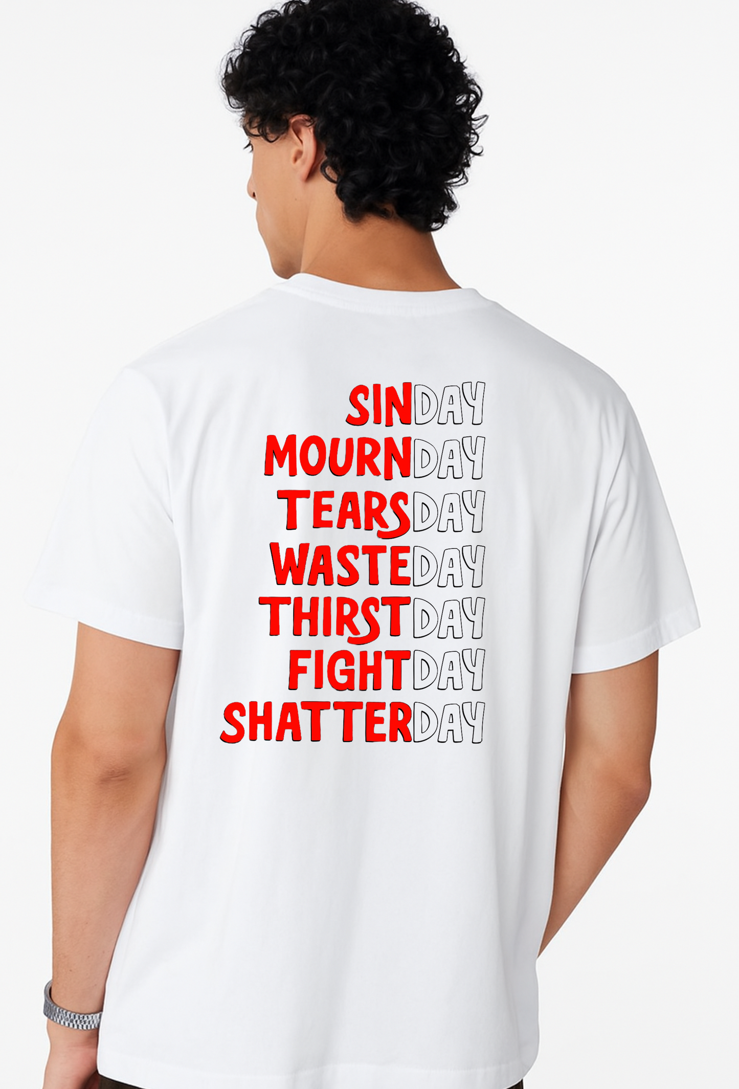 NO MORE WEAK DAYS - CLOVE NEW YORK HEARTBREAK LIMITED EDITION TSHIRT