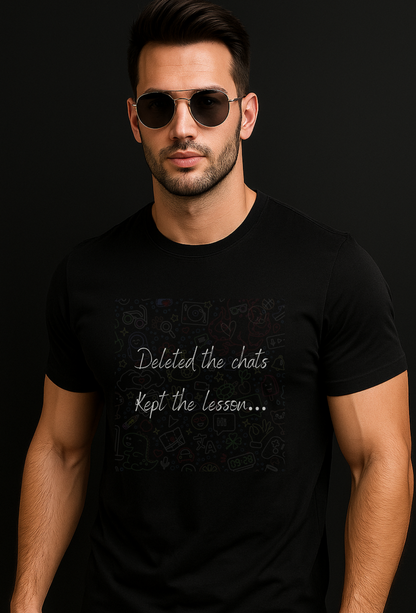 DELETED THE CHATS - CLOVE NEW YORK LIMITED EDITION HEARTBREAK COLLECTION TSHIRTS
