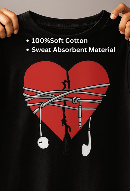HEART STRING - CLOVE NEW YORK HEARTBREAK LIMITED EDITION TSHIRT