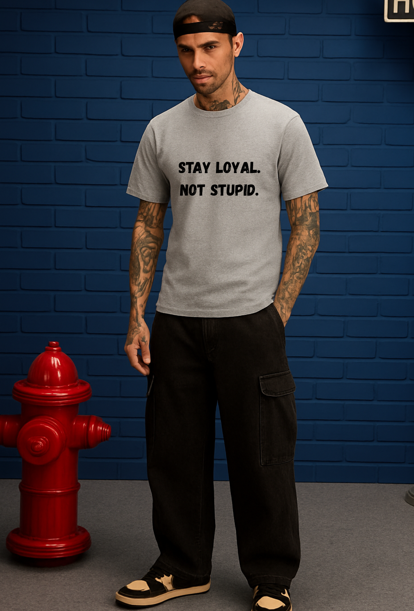 STAY LOYAL NOT STUPID - CLOVE NEW YORK HEARTBREAK LIMITED EDITION TSHIRT