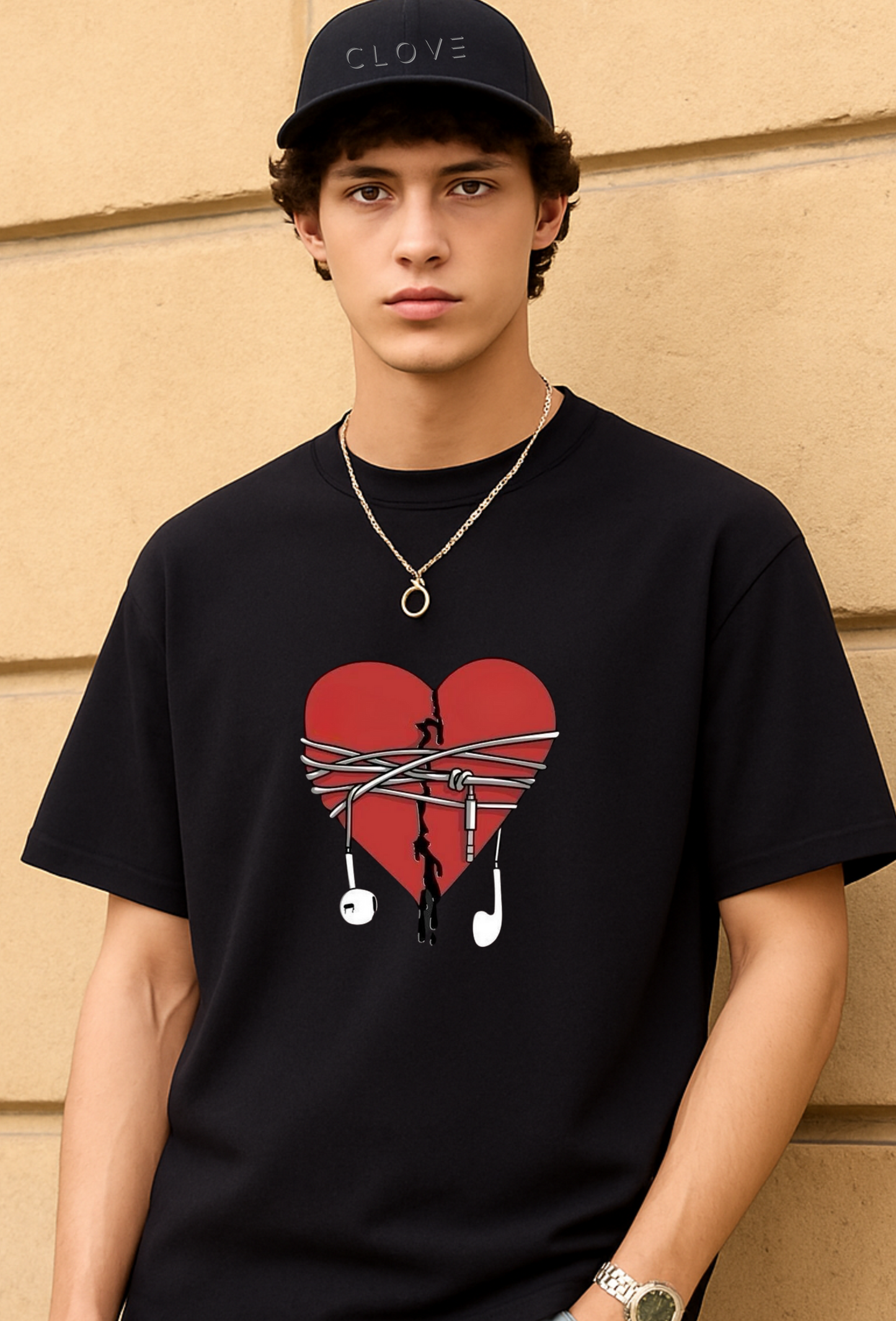 HEART STRING - CLOVE NEW YORK HEARTBREAK LIMITED EDITION TSHIRT