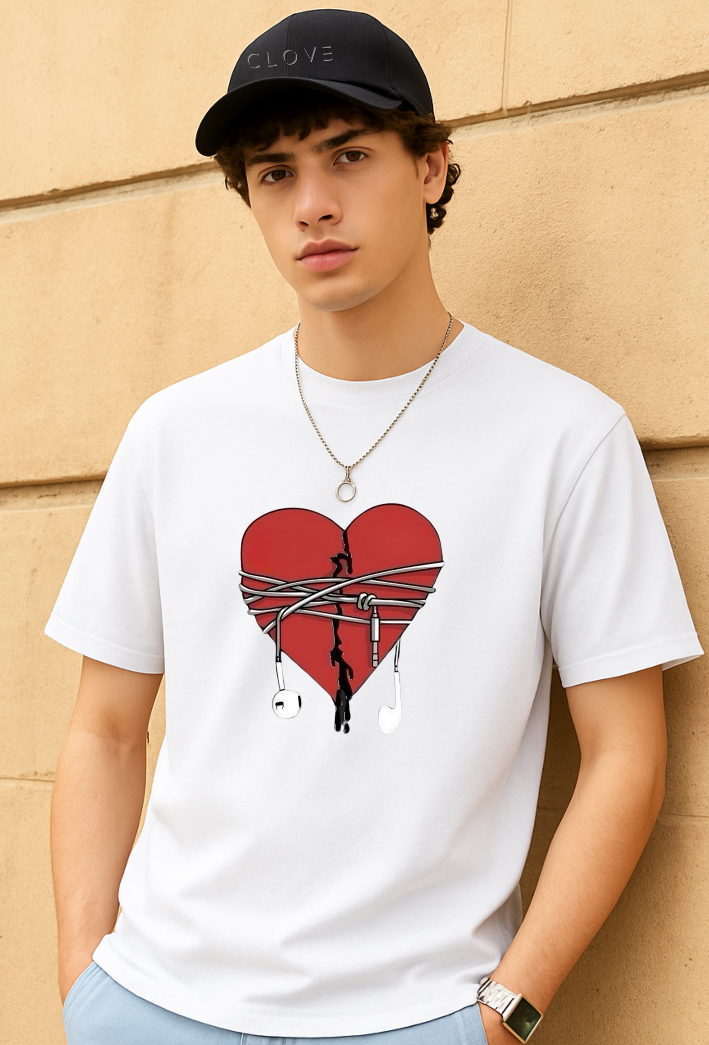 HEART STRING - CLOVE NEW YORK HEARTBREAK LIMITED EDITION TSHIRT