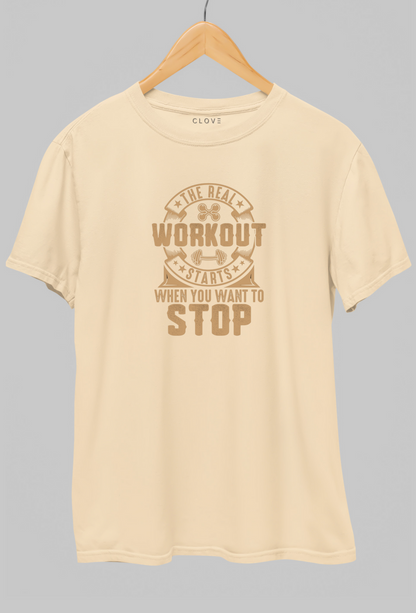 Real Workout Classic Fit T-shirt