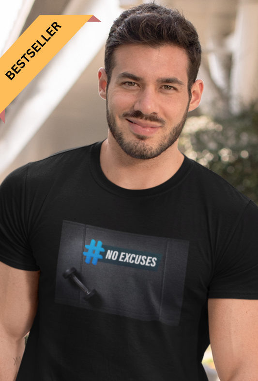 No Excuses Classic Fit Gym T-shirt