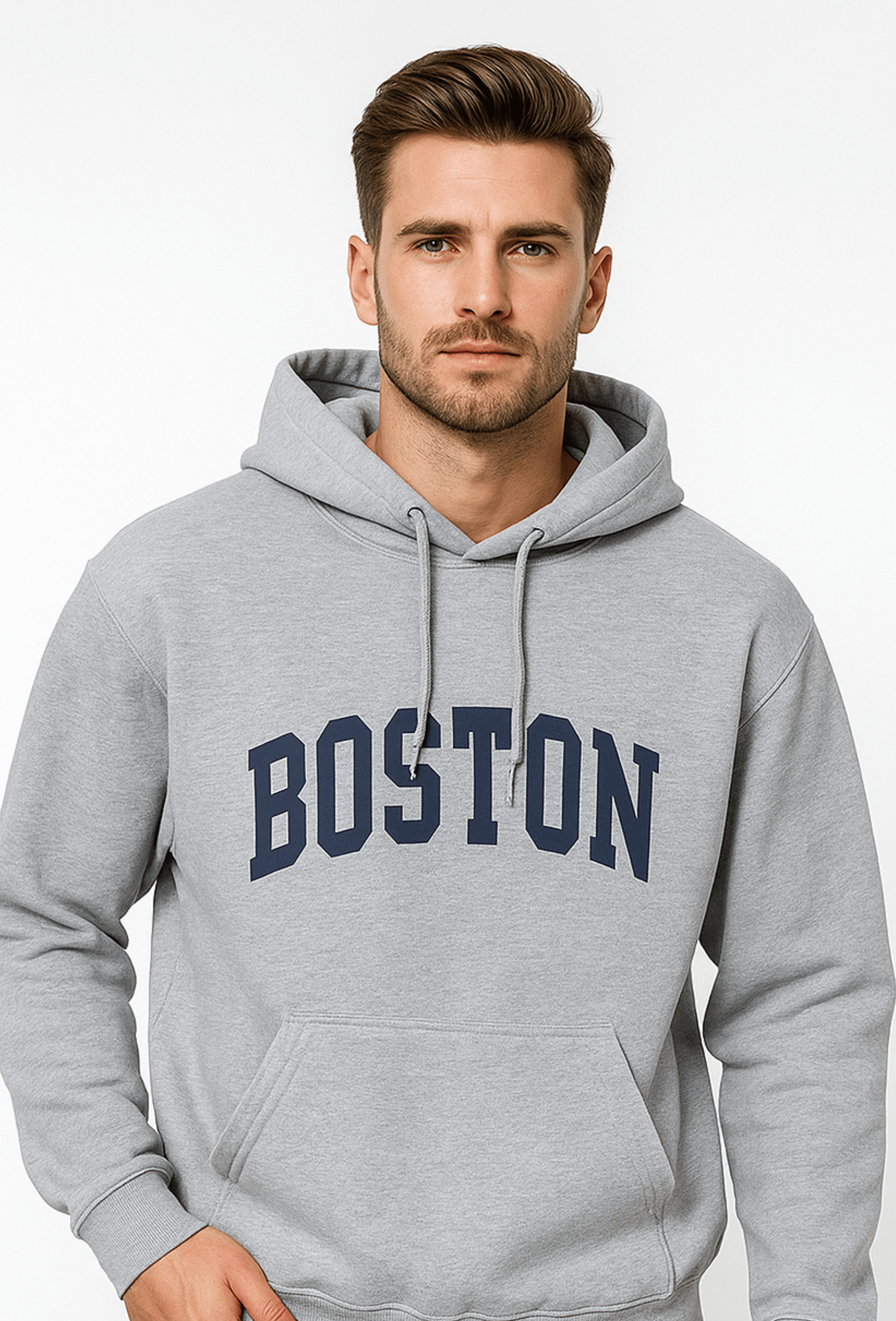 BOSTON - FLEECED HOODIE