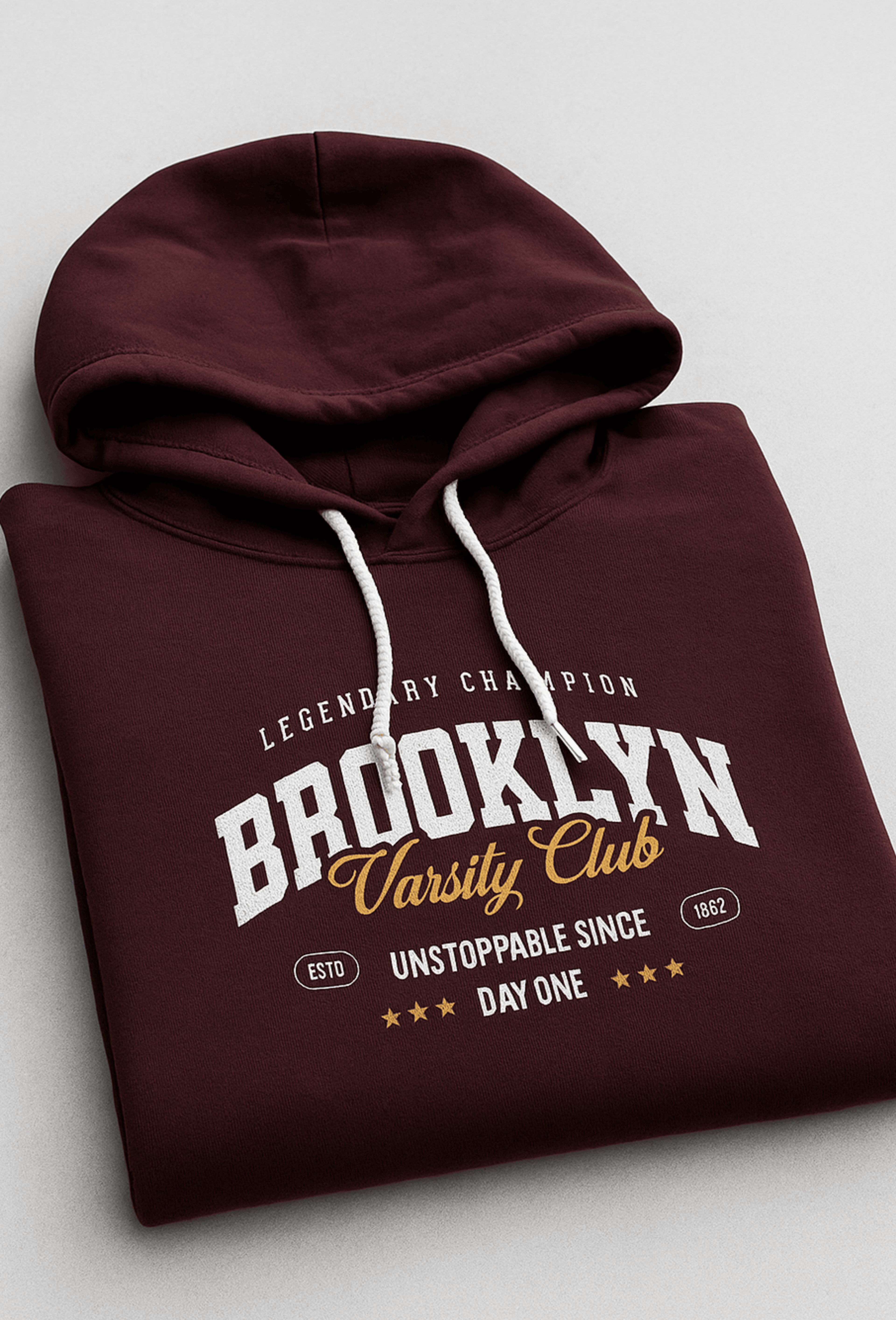 BROOKLYN - FLEECED HOODIE