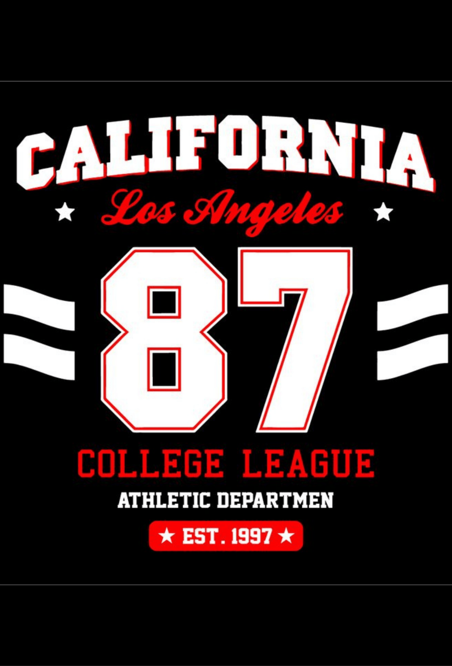 CALIFORNIA - FLEECED HOODIE