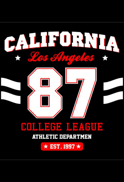 CALIFORNIA - FLEECED HOODIE