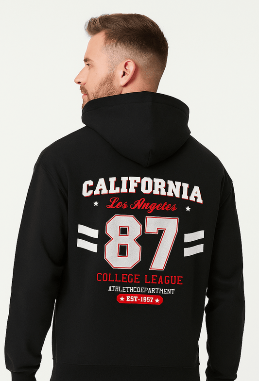 CALIFORNIA - FLEECED HOODIE