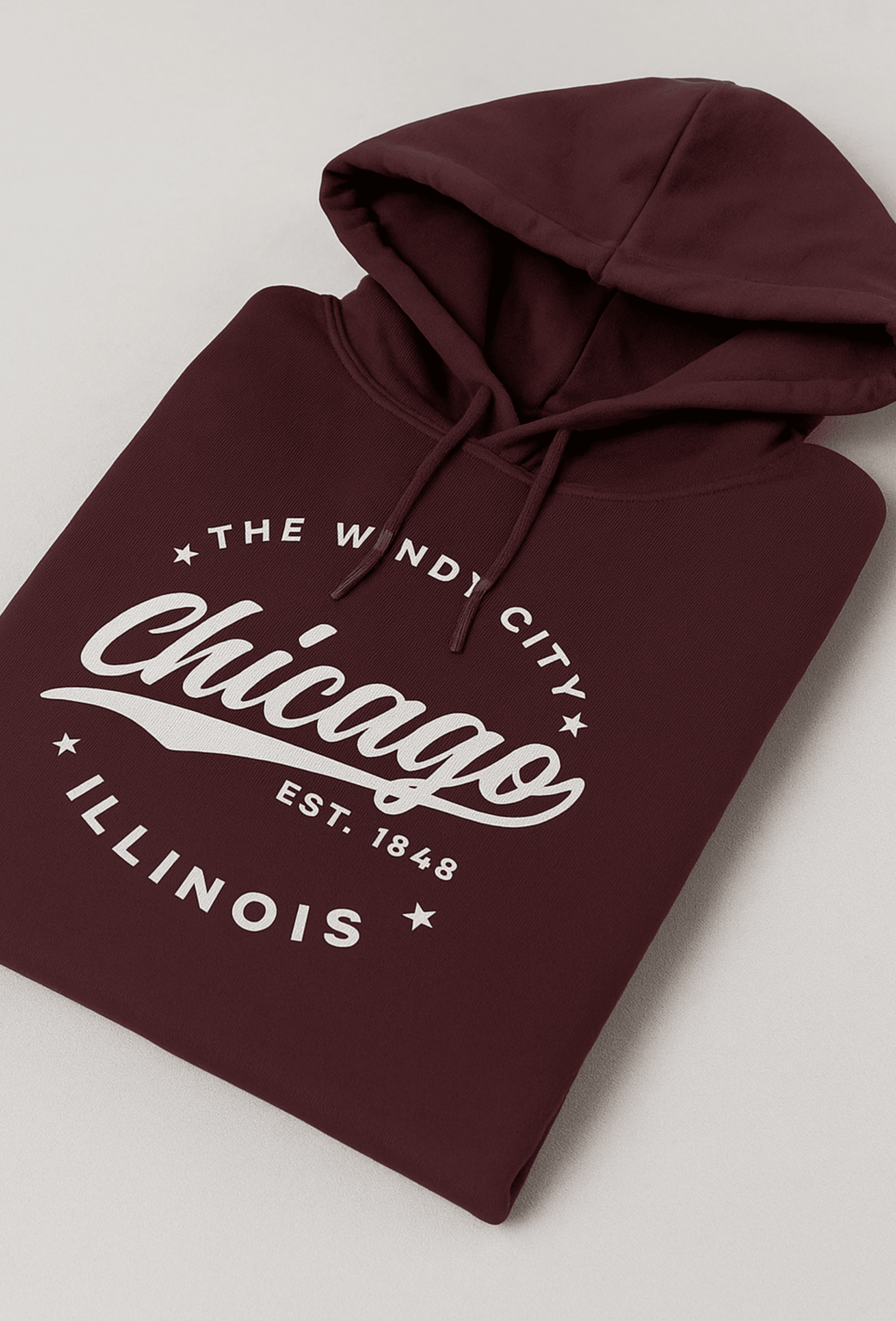 CHICAGO - FLEECED HOODIE