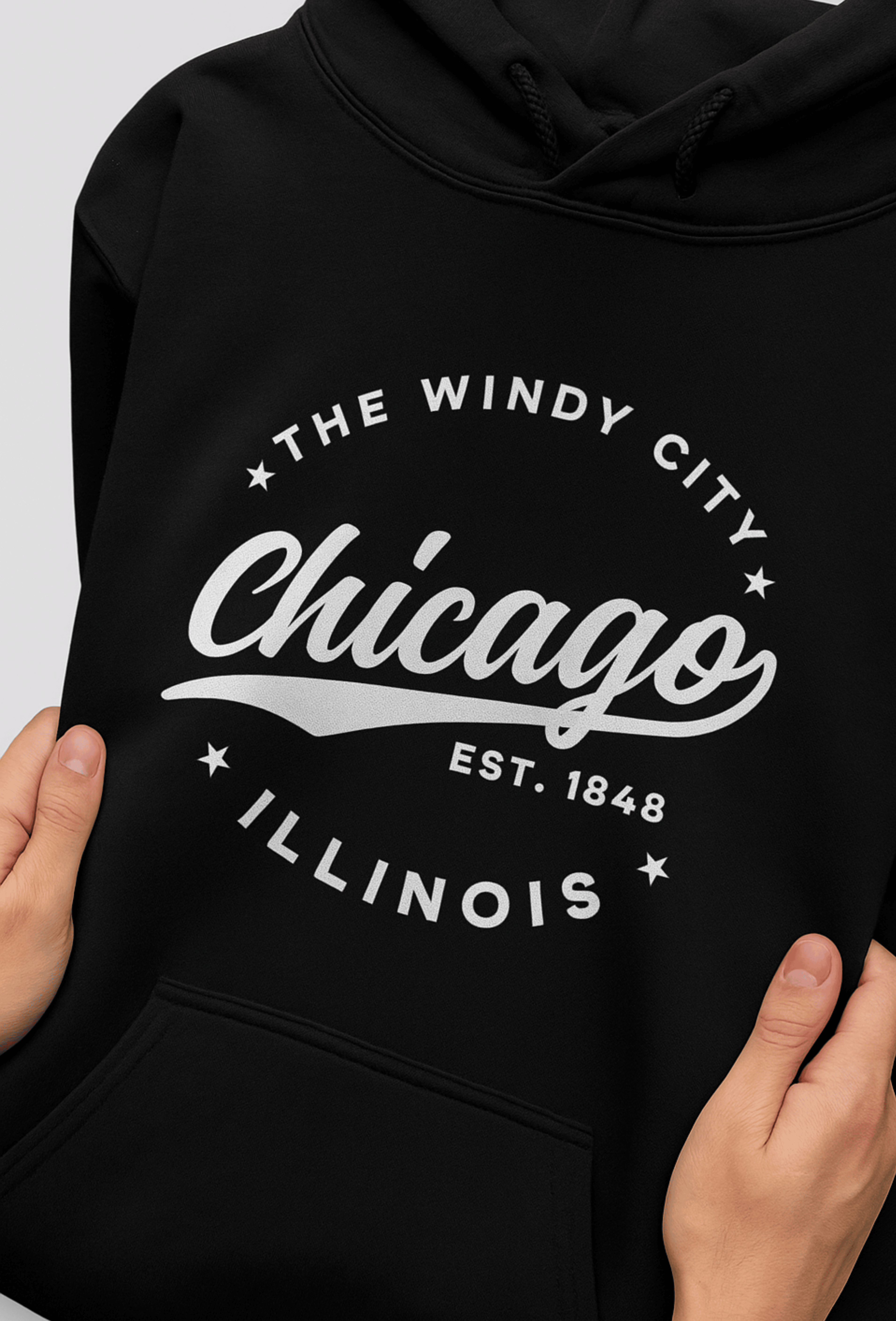 CHICAGO - FLEECED HOODIE