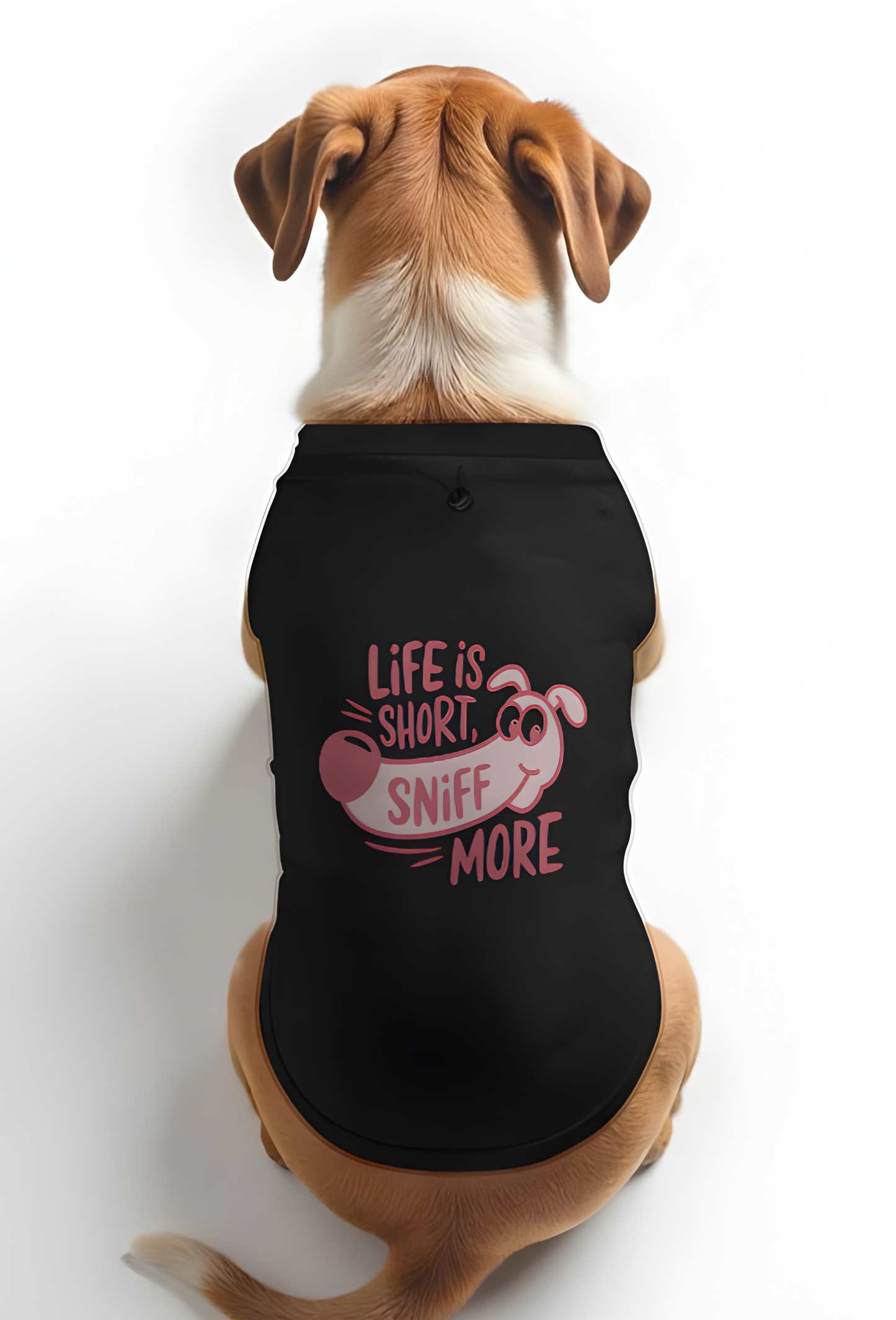 LIFE IS SHORT - DOG T-SHIRT