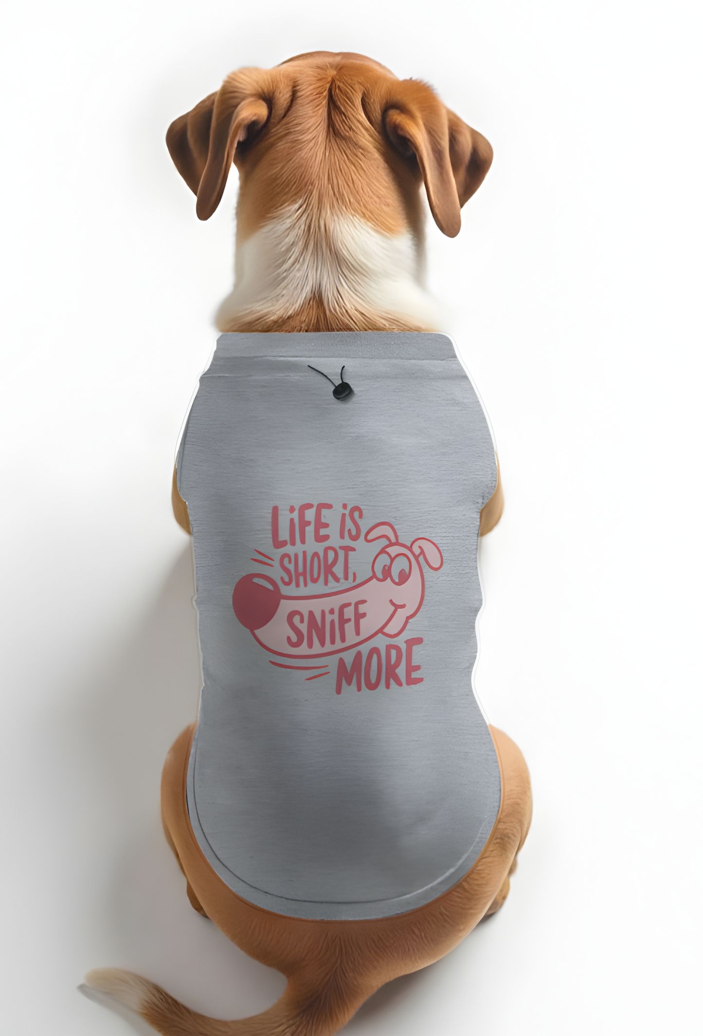 LIFE IS SHORT - DOG T-SHIRT
