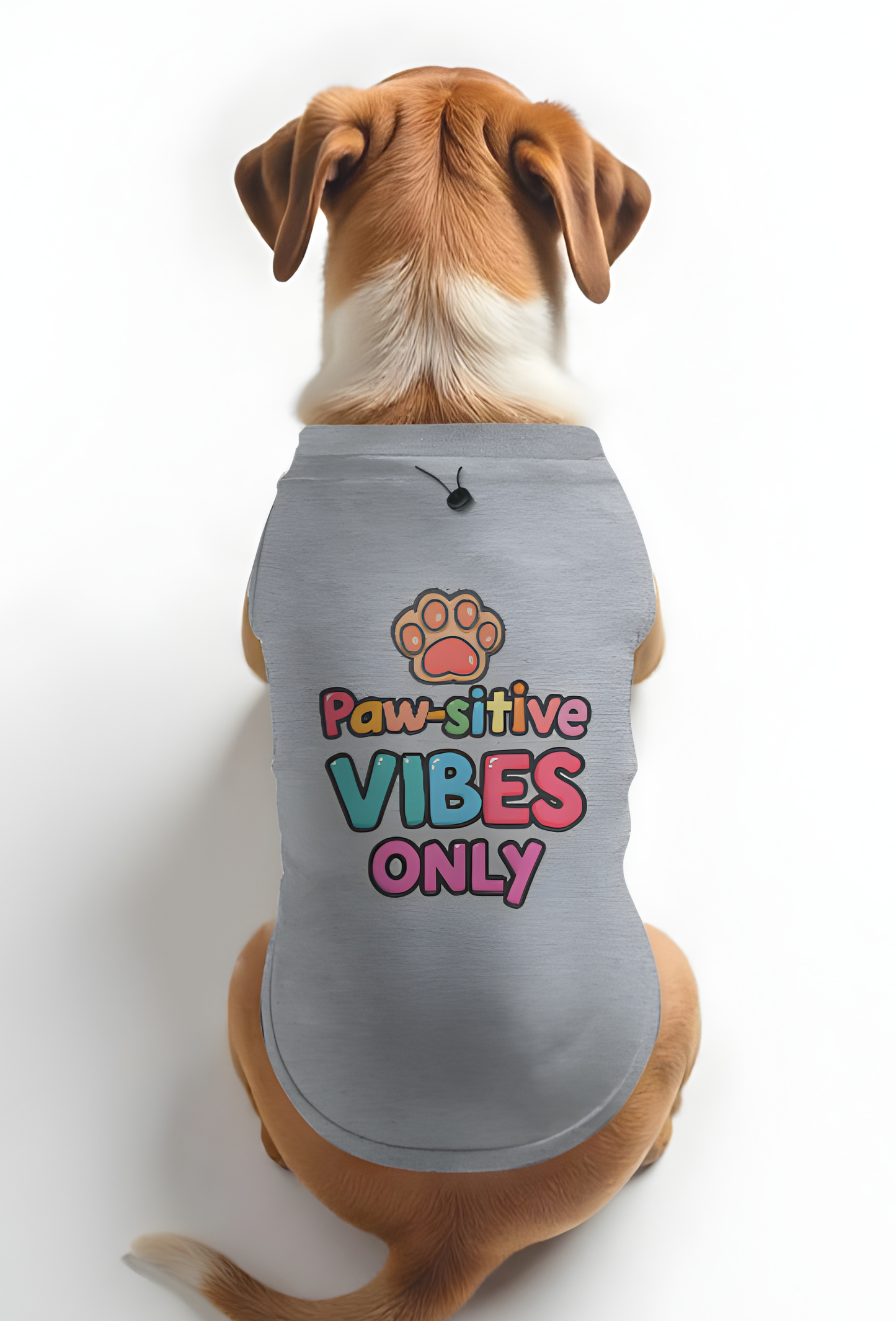 PAWSITIVE VIBES - DOG T-SHIRT