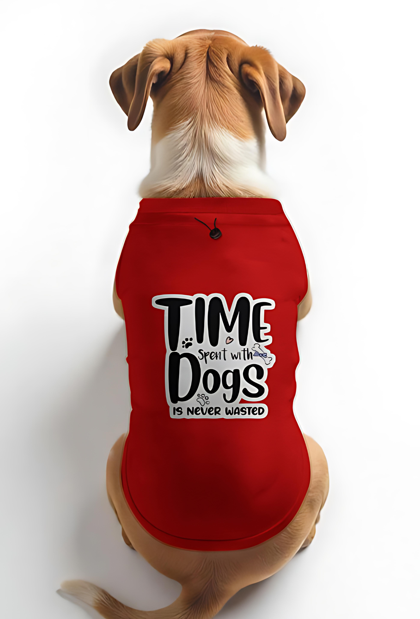 TIME SPENT WITH DOGS - DOG T-SHIRT