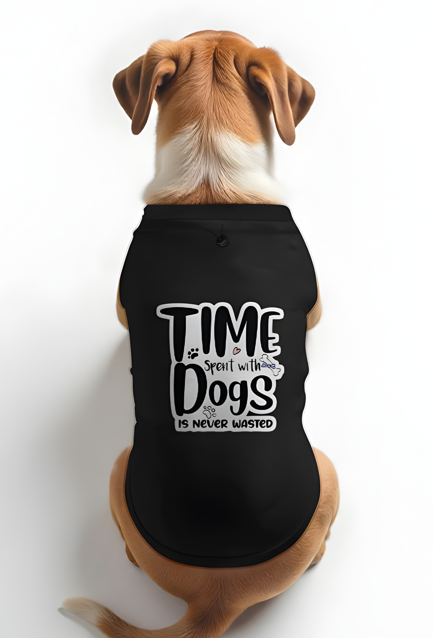 TIME SPENT WITH DOGS - DOG T-SHIRT