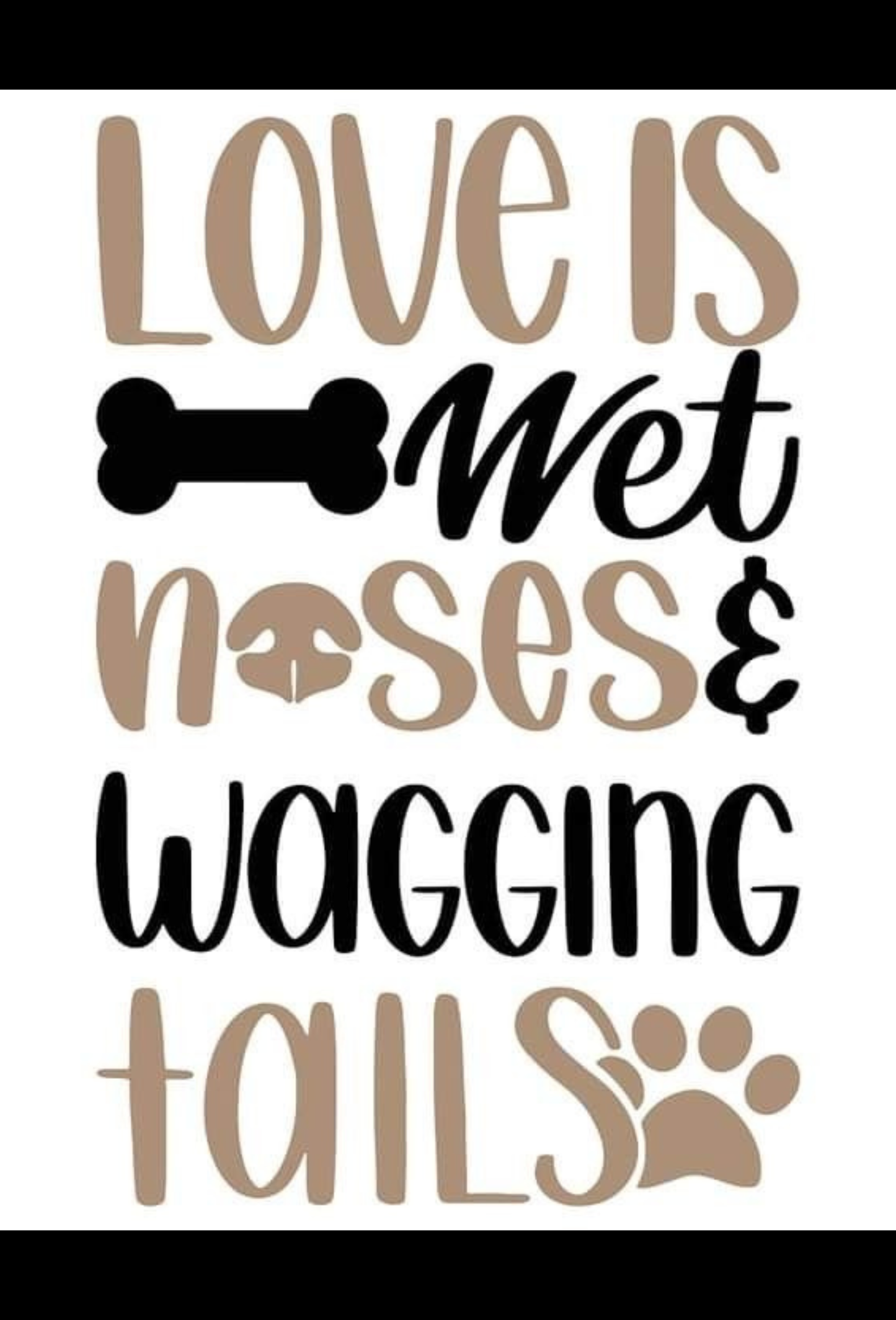 LOVE IS - DOG T-SHIRT