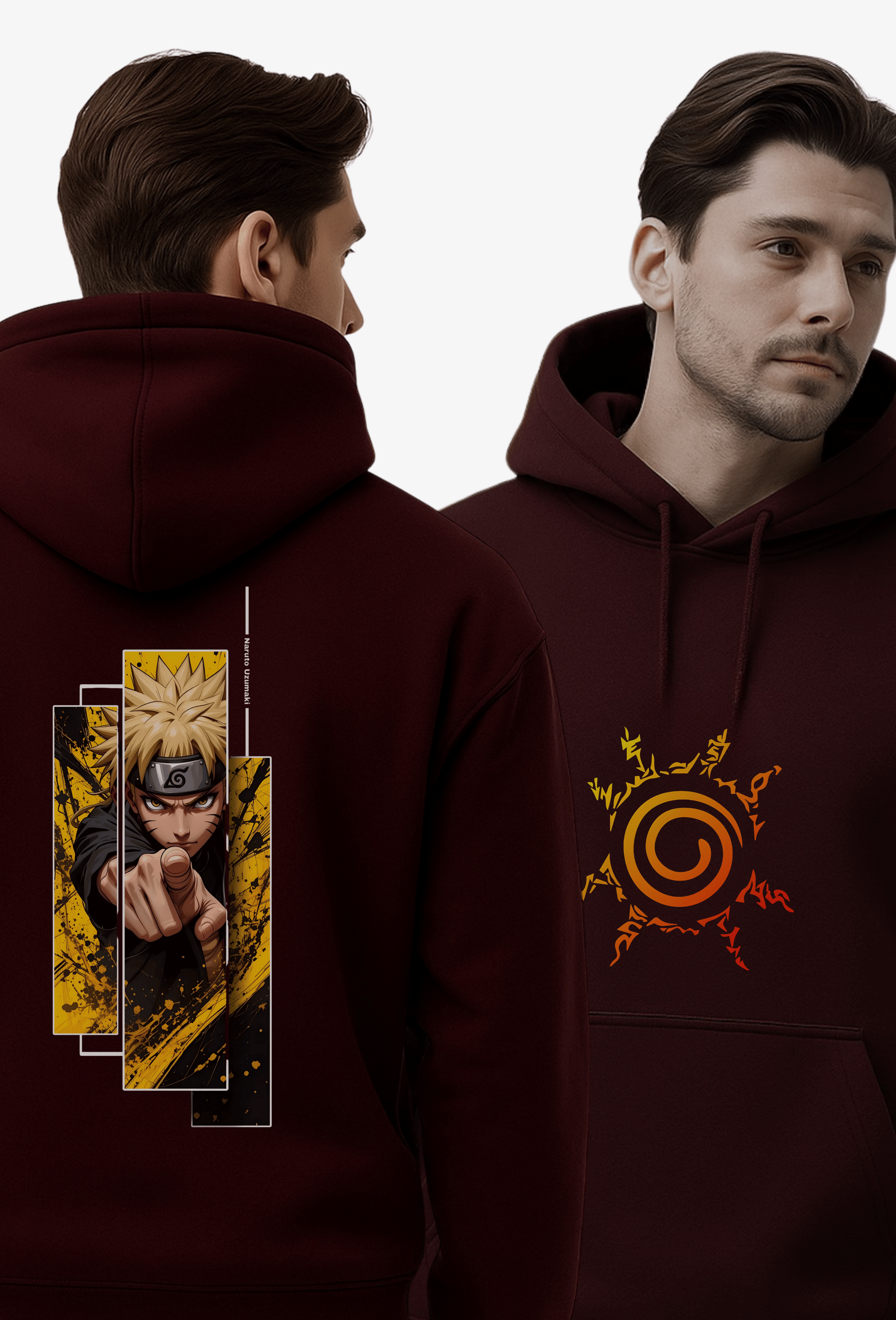 NARUTO - FLEECED HOODIE