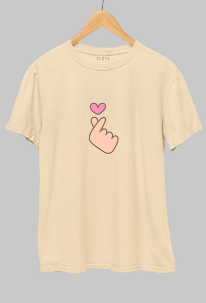 Korean Heart Classic Fit T-shirt
