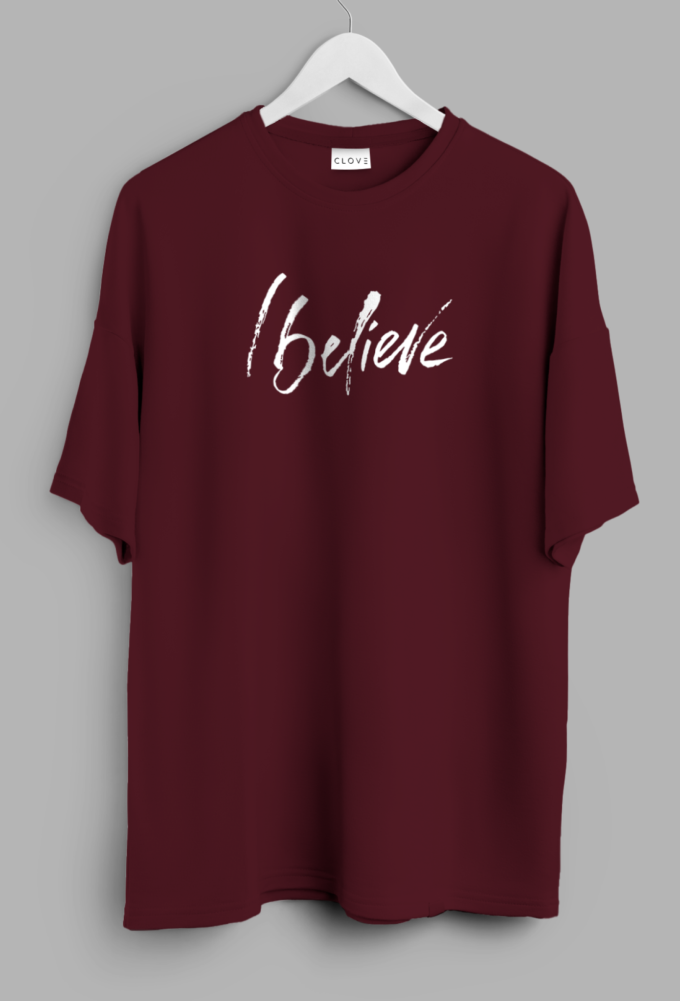 I Believe Unisex Classic Oversized T-shirt