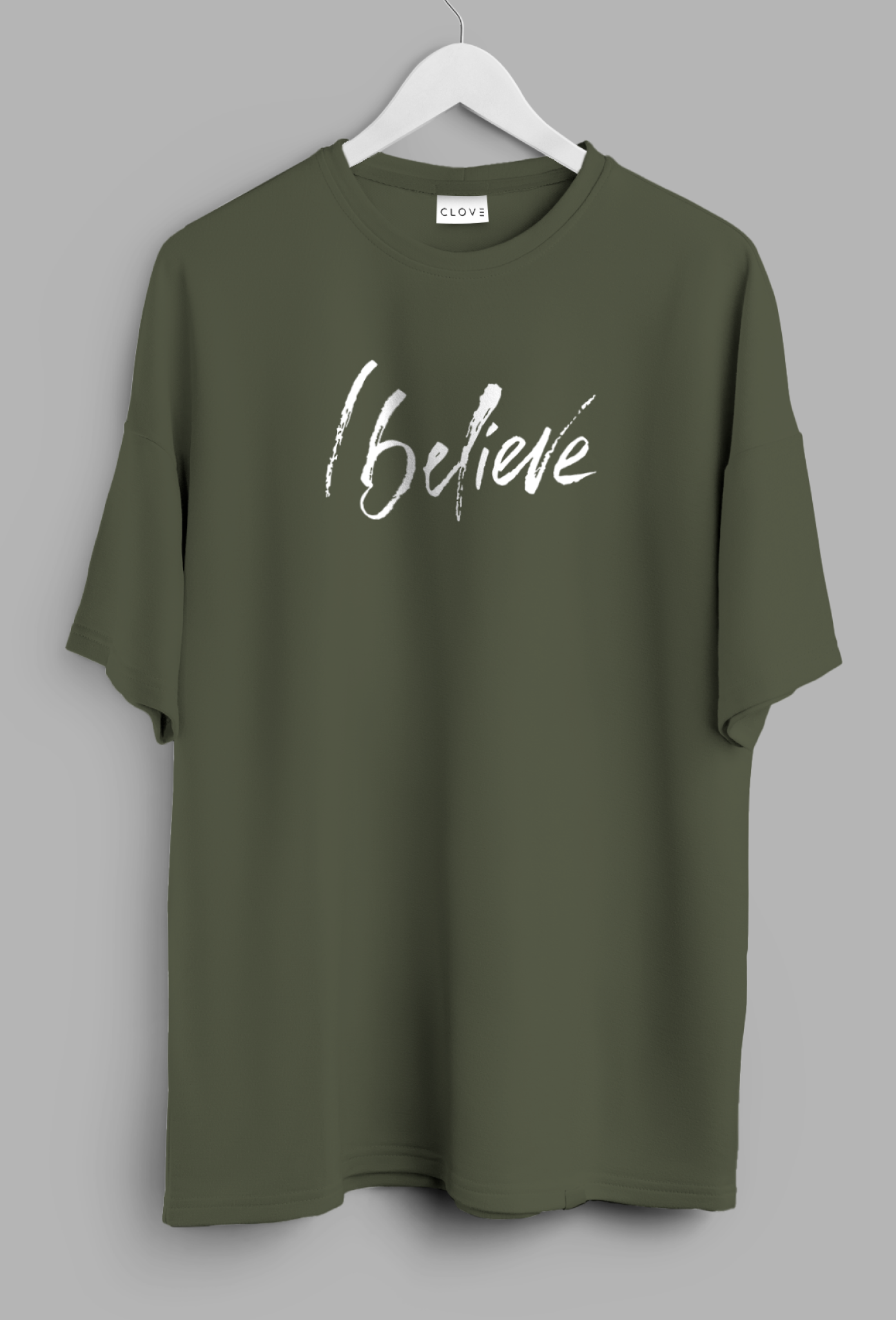 I Believe Unisex Classic Oversized T-shirt