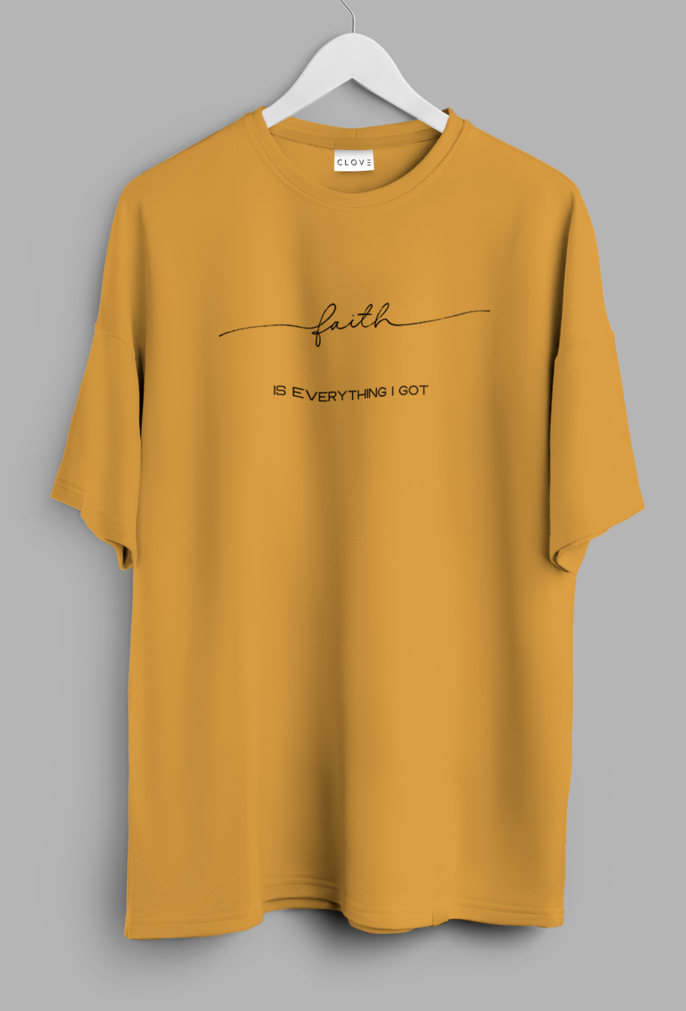 Faith Unisex Classic Oversized T-shirt