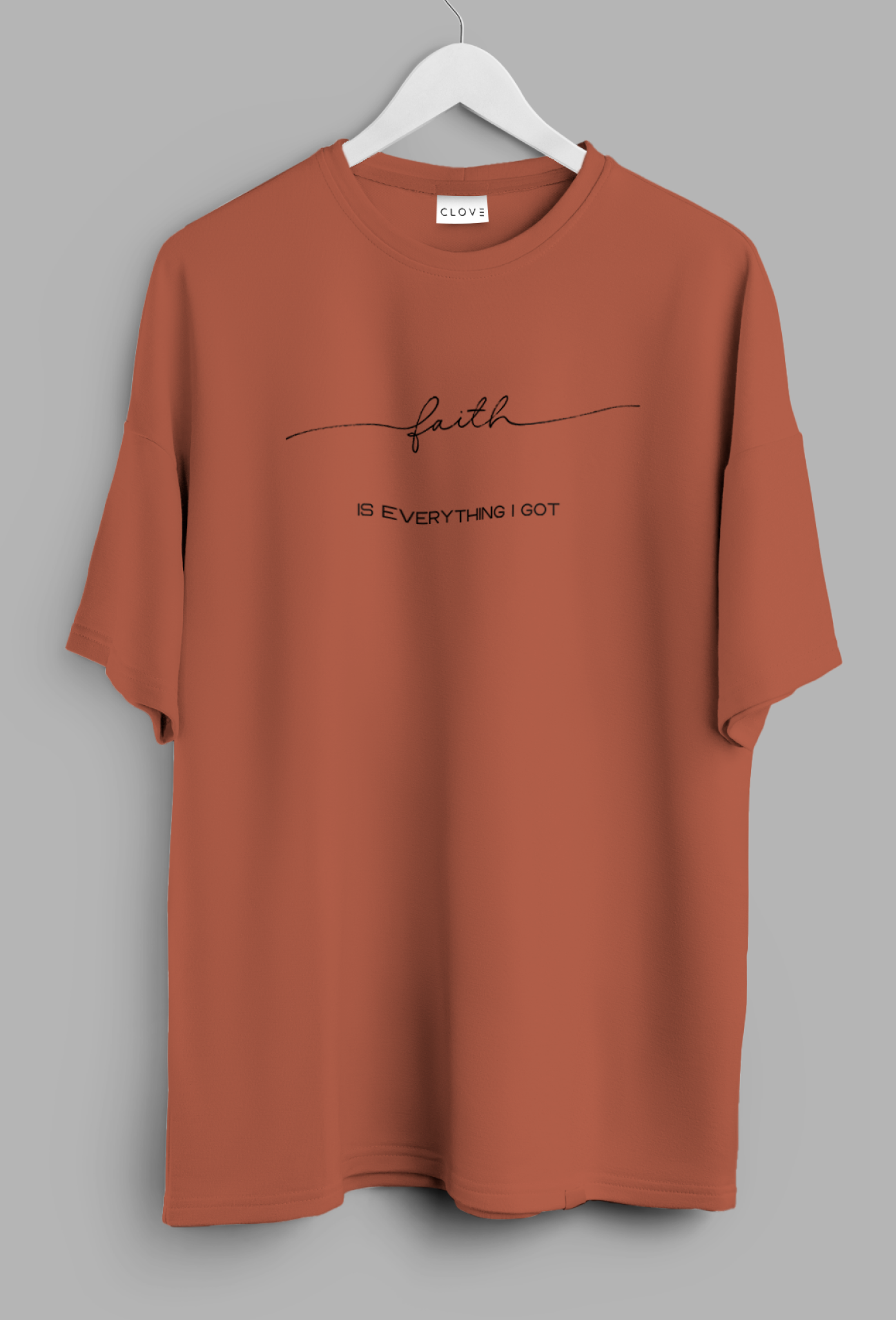 Faith Unisex Classic Oversized T-shirt