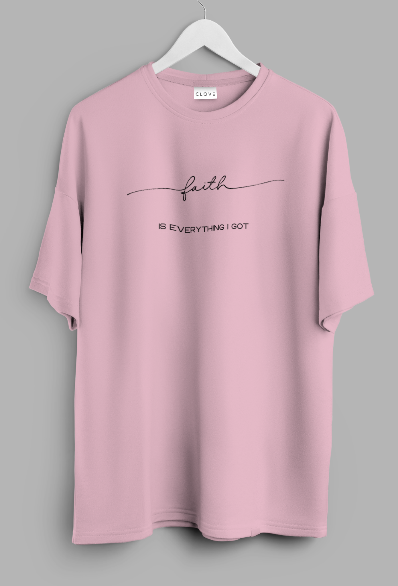 Faith Unisex Classic Oversized T-shirt