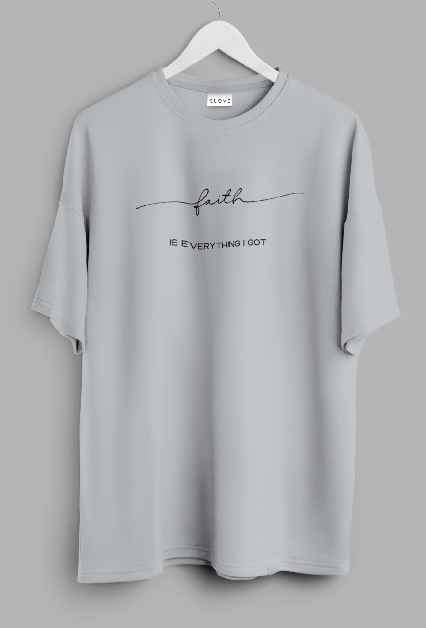 Faith Unisex Classic Oversized T-shirt