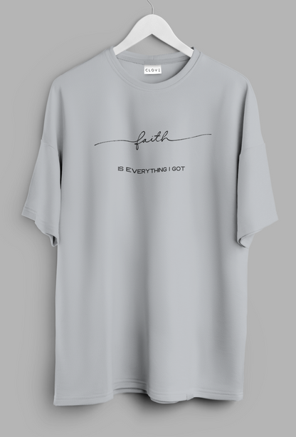 Faith Unisex Classic Oversized T-shirt