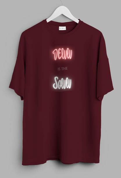 Delulu Is Solulu Unisex Classic Oversized T-shirt