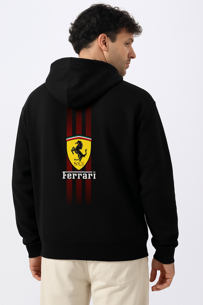 FERRARI - FLEECED HOODIE