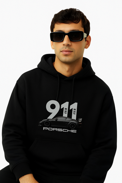 PORSCHE 911 - FLEECED HOODIE