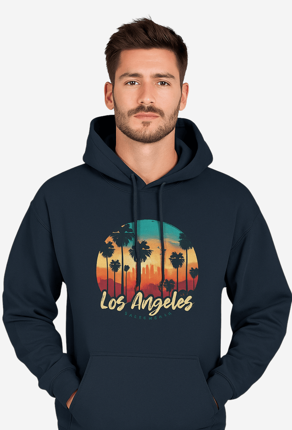 LOS ANGELES - FLEECED HOODIE
