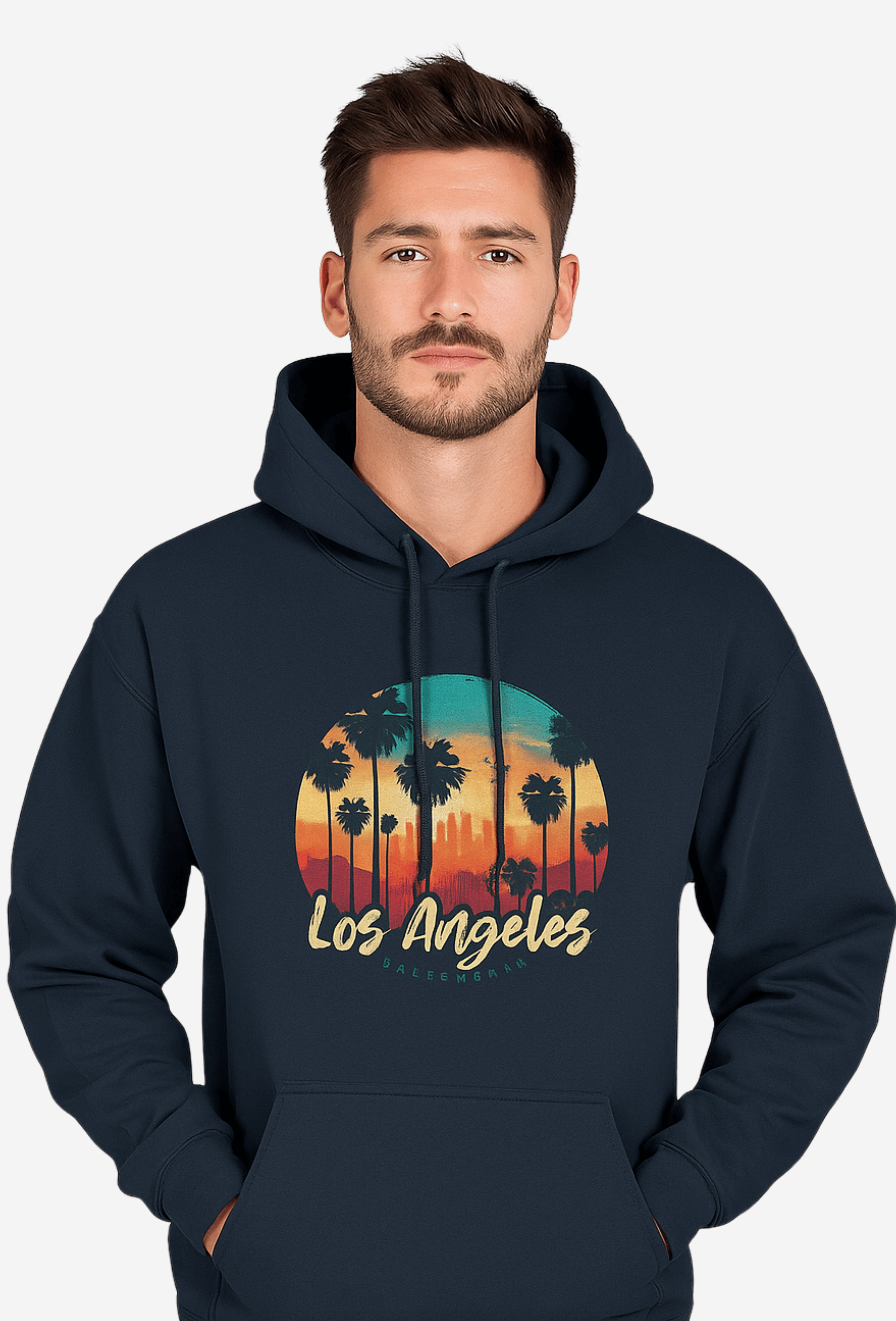 LOS ANGELES - FLEECED HOODIE