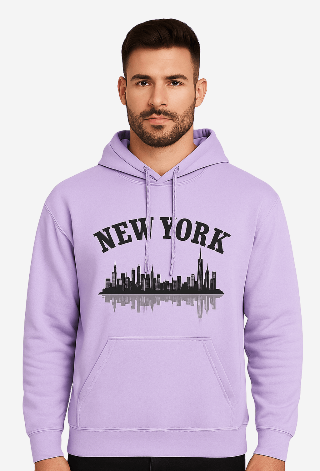 NEW YORK - FLEECED HOODIE