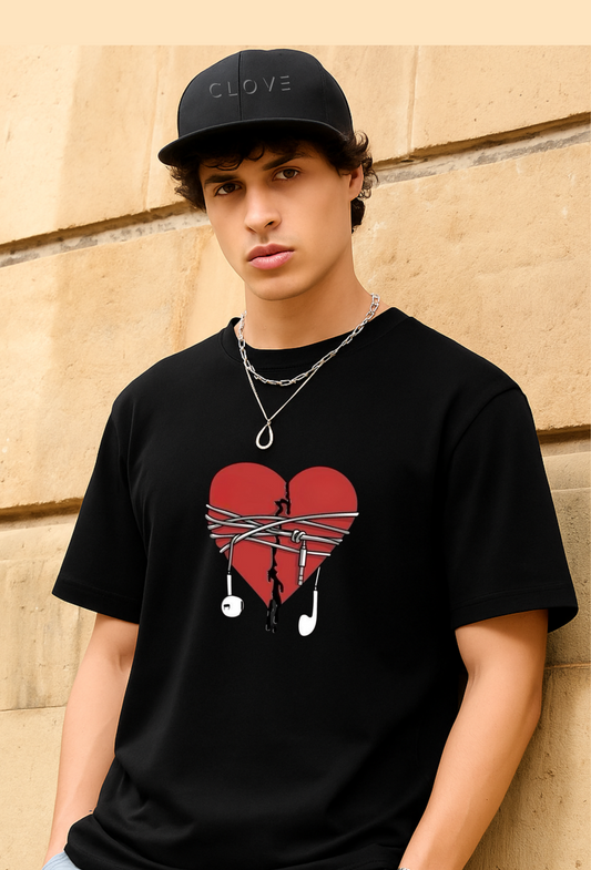 HEART STRING - CLOVE NEW YORK HEARTBREAK LIMITED EDITION TSHIRT