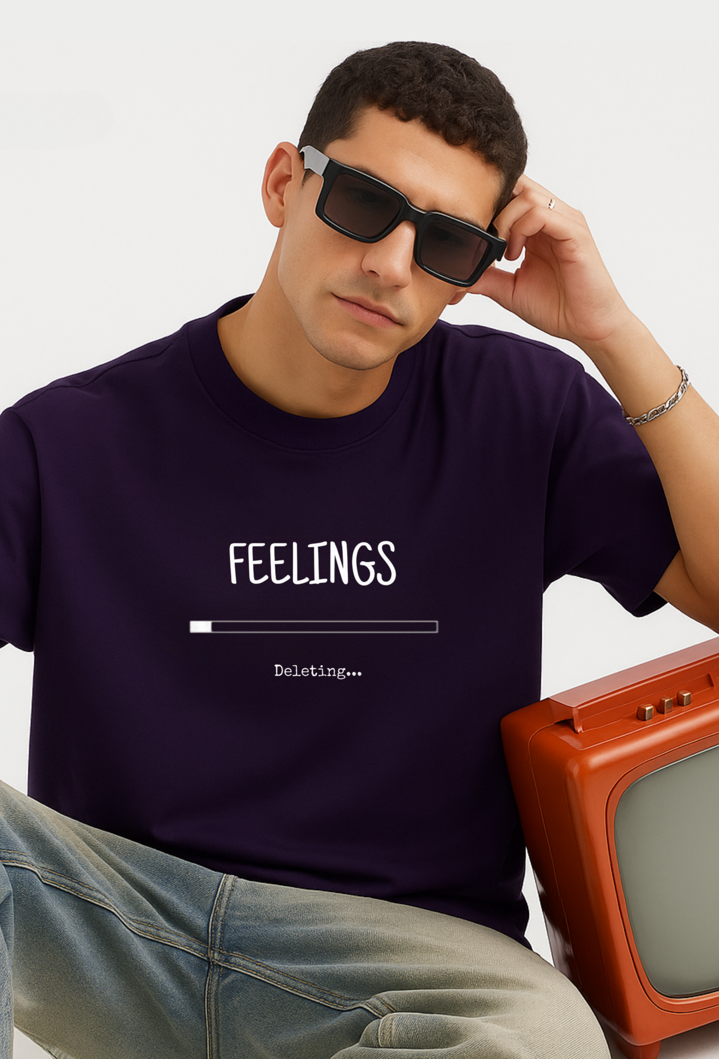 FEELINGS DELETING - CLOVE NEW YORK HEARTBREAK LIMITED EDITION TSHIRT