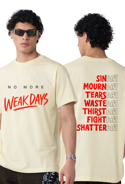 NO MORE WEAK DAYS - CLOVE NEW YORK HEARTBREAK LIMITED EDITION TSHIRT