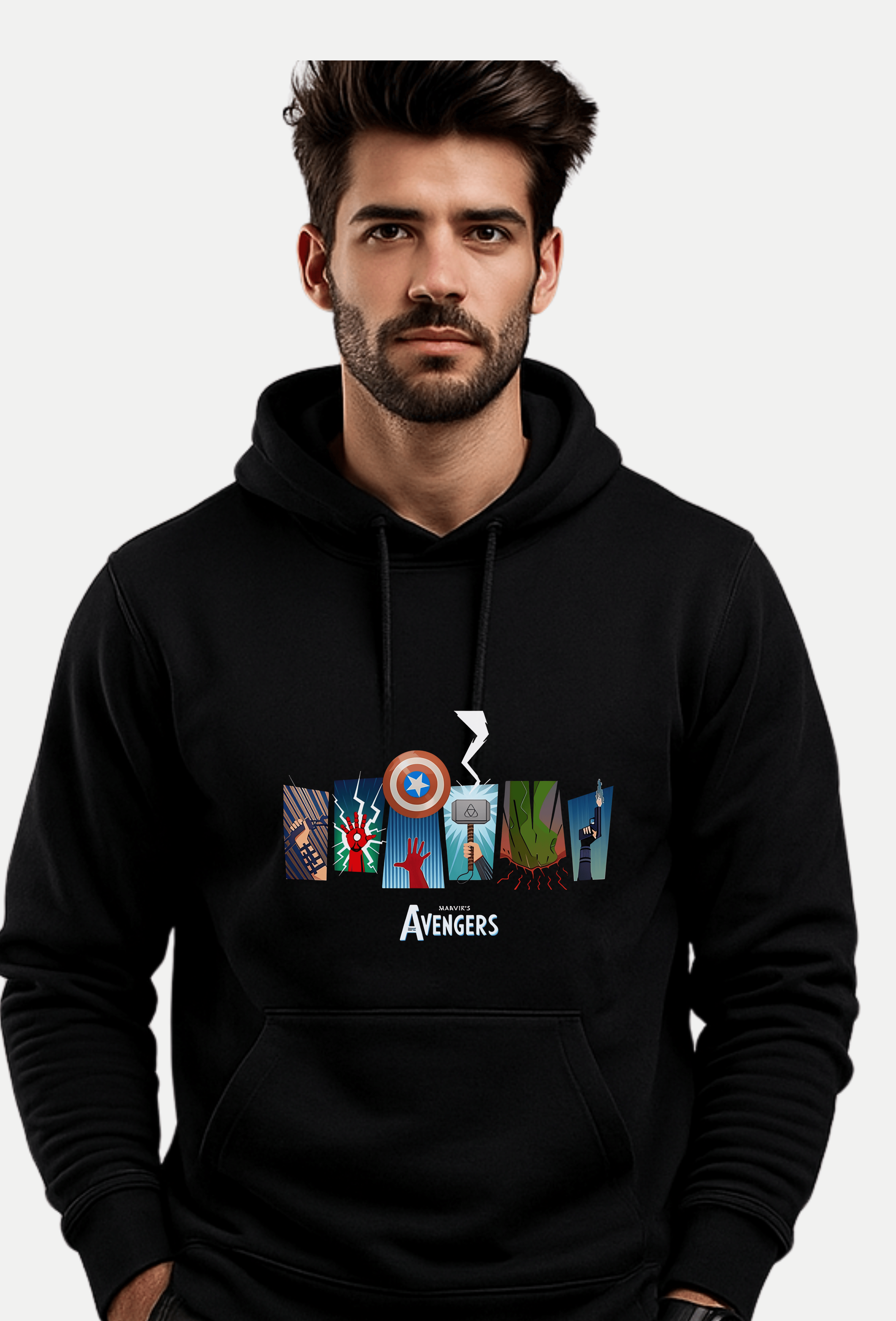 MARVEL AVENGERS - FLEECED HOODIE