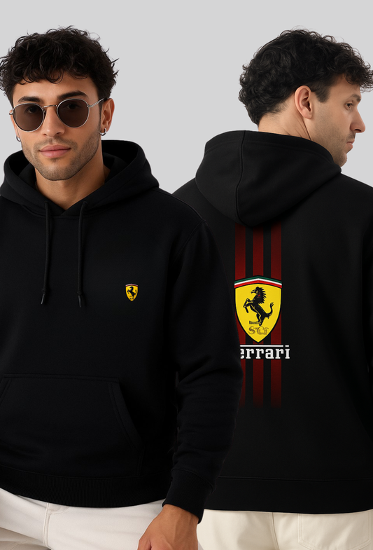 FERRARI - FLEECED HOODIE