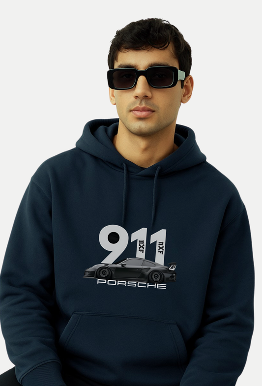 PORSCHE 911 - FLEECED HOODIE