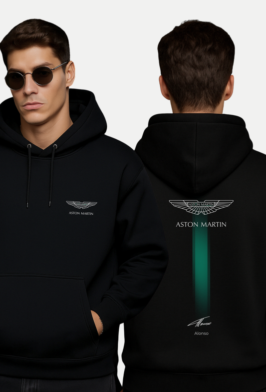 ASTON MARTIN - FLEECED HOODIE