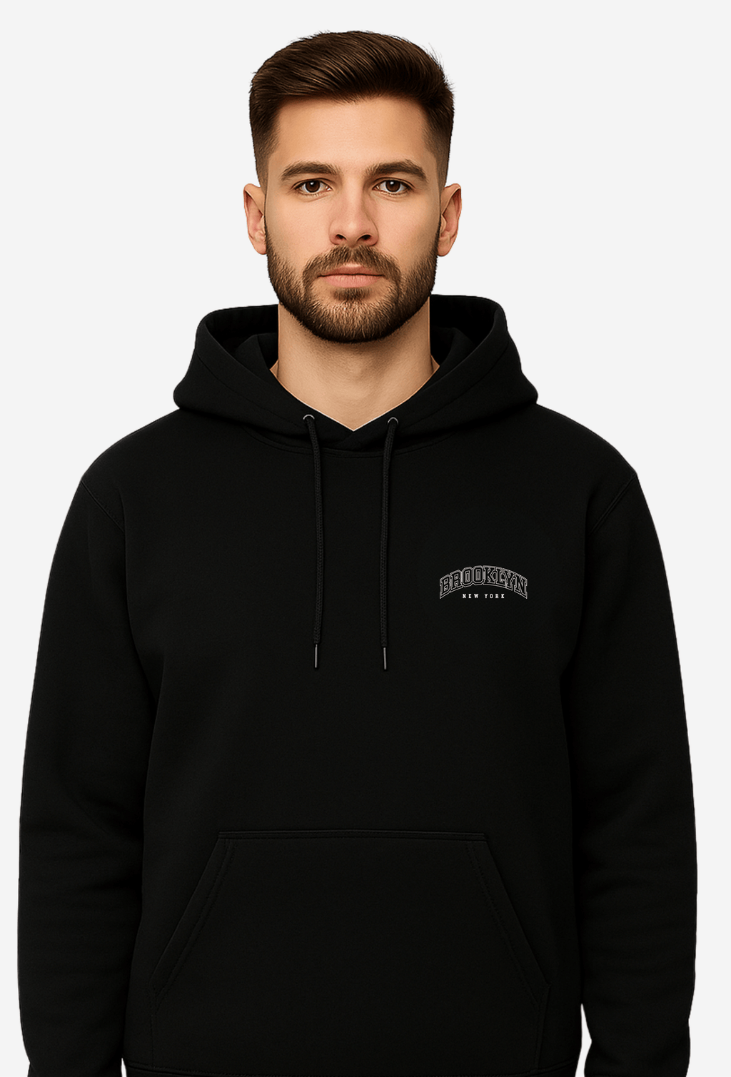 BROOKLYN STYLE - FLEECED HOODIE